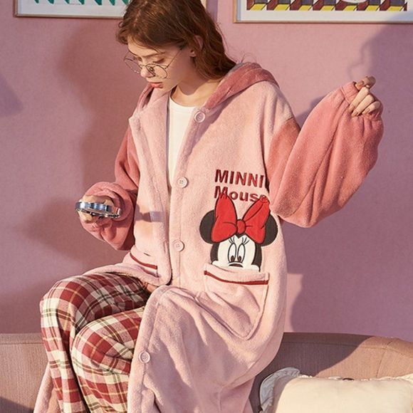 Mickey Mouse + Minnie Mouse Disney Plush Pajama - Duo Set - Picture 3 of 10